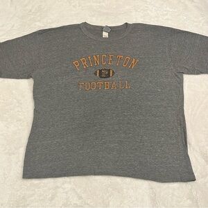 Princeton Football grey T-Shirt Size 2X